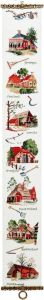 Embroidery kit bell pull classic dutch farms