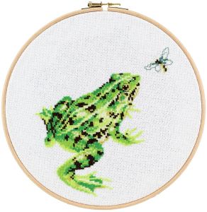 Embroidery kit frog