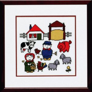 Embroidery kit the farm, Dick Bruna